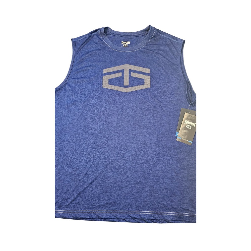 Tapout blue moisture‎ management blue size 2XL Tank top NWT